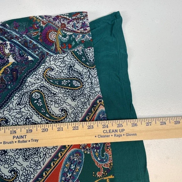 Chicos Blouse Women's Size‎ Medium (1) Geometric Lined Polyester Stretch - Picture 7 of 9